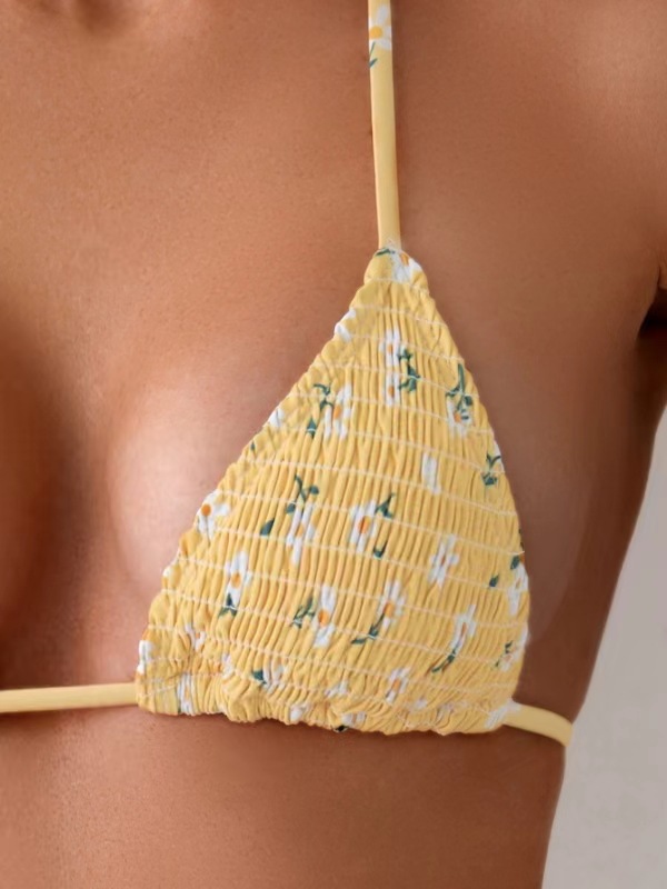 Smocking Bikini Girls Swimwear
